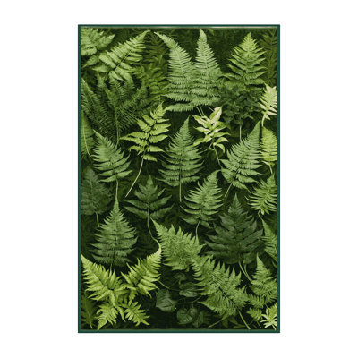 Tapis vert lavable à la machine