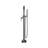 Floor Mounted Freestanding Single Handle Tub Filler Faucet Neptune - Matte Black-56785724-55866332