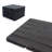 12'' L x 12'' W Solid Wood Interlocking Deck Tile-94141959