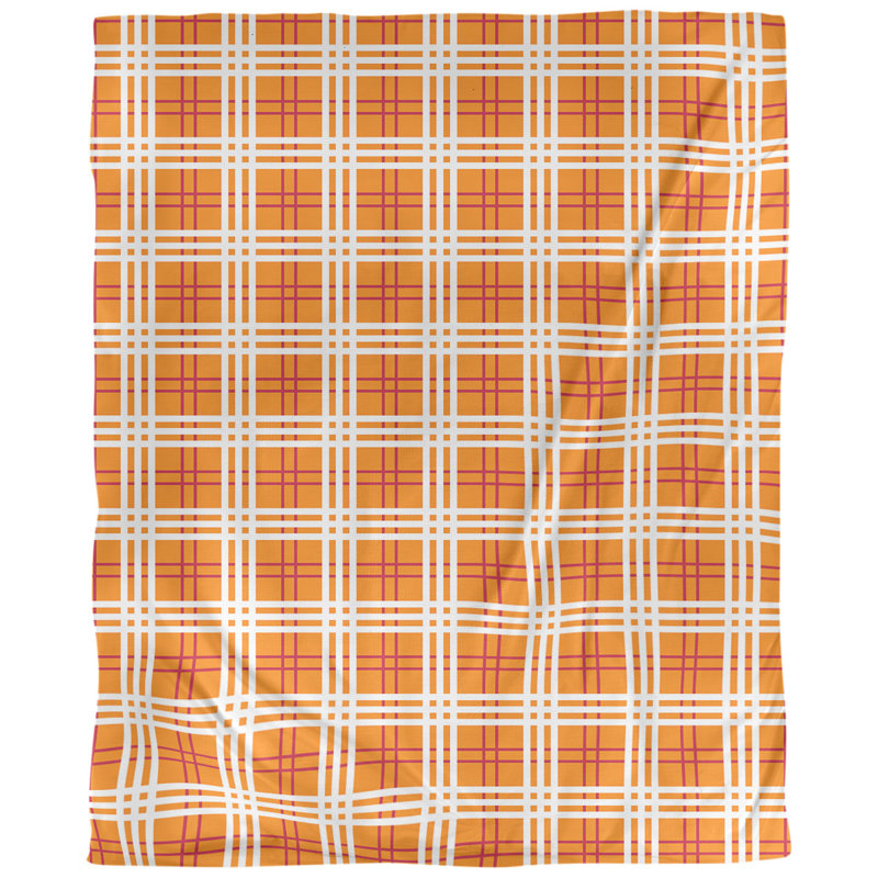 Housse de couette simple de luxe Tampa Bay, Housse de couette pour lit simple, Polyester brossé, Orange; rouge; blanc