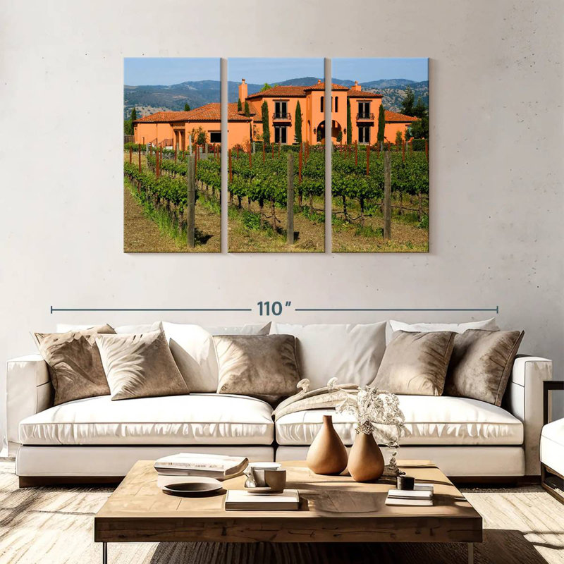 Alvord Winery At Sunset, H 48 po x l 74 po