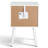 15 Inches Wide Nightstand - 1 Drawer, Lower Shelf - Set Of 2-665895119