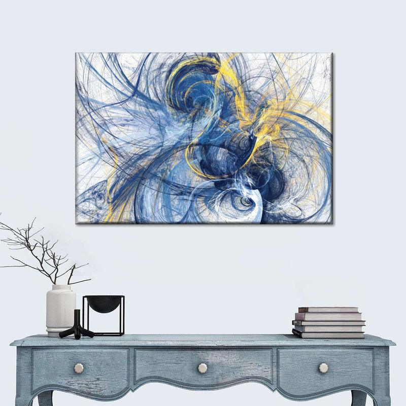 «Abstract Prints», reproduction sur toile, H 12 po x l 8 po x P 1 po