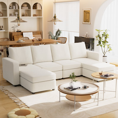 VINGLI 6-Piece Modular Sectionals