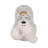 Ceramic Bunny Figurine with Heart Accent.-661668215