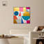 Luxury Geometry Canvas Retro Geometric Abstract Wall Art by Art Remedy-104337424-104337417
