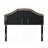 Tufted Upholstered Headboard Queen Size, Solid Wood Head Board With Durable Metal Legs, Adjustable Height Queen Headboard With Nailhead Trim In Bedroom-884204633