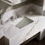 Ladena Vitreous China Rectangular Undermount Bathroom Sink-1016640041