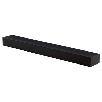Elements FSC Acacia Wood Mantel, 60IN x 4.8IN, Espresso