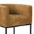 26" Upholstered Metal Barrel Counter Bar Stool-340202073-341230625