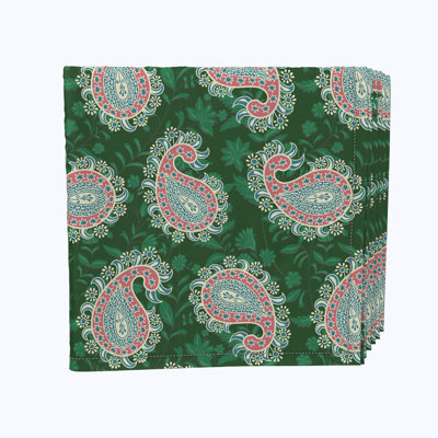 Polyester Paisley Square Napkin