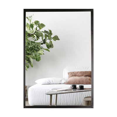 Metal Flat Wall Mirror