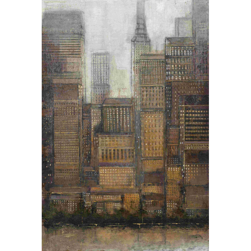Uptown City I, H 18 po x l 12 po
