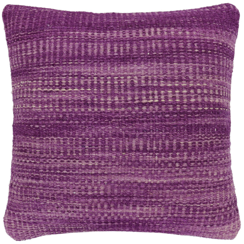 Coussin kilim tissé à la main Elegent Turkish Isaiah - 18 po x 18 po