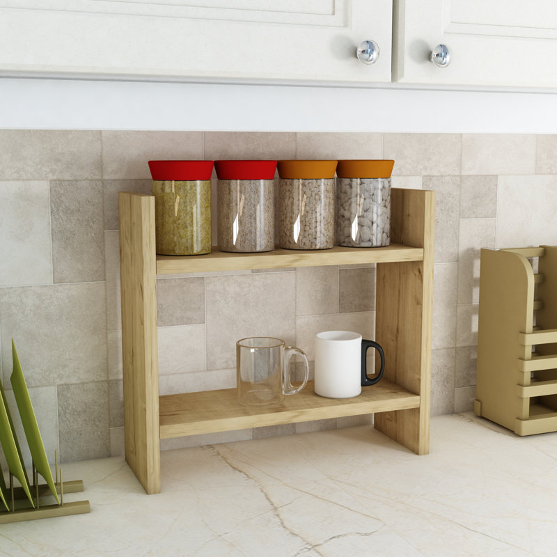 Spice Rack Free-Standing Frowine, Sapphire Oak