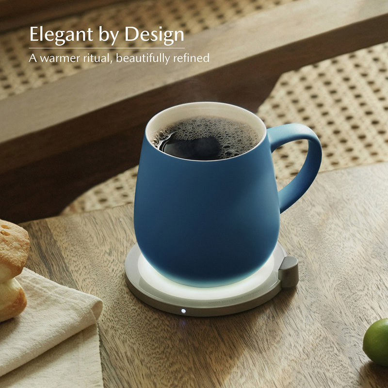 Ui Self-Heating Mug Set - Navy Blue, Navy