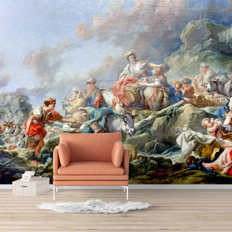 Famous Painting Peel & Stick Border, 66" L x 96" W