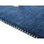 Handwoven Wool Gabbeh Uni Blue Rug-60831813