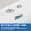 Baignoire tourbillon autoportante GarveeHome