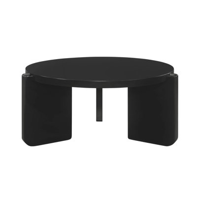 Round Wooden Coffee Table