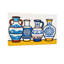 Vases colorés avec des motifs bleus et blancs-1543935243-1543935241-1543935240