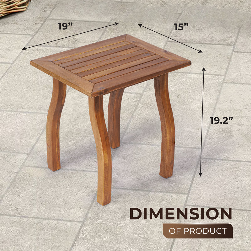 Table d'appoint d'extérieur Cephas