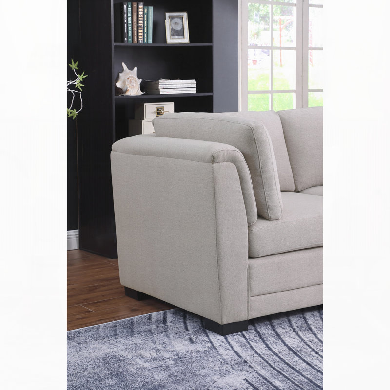 Linen Fabric Loveseat