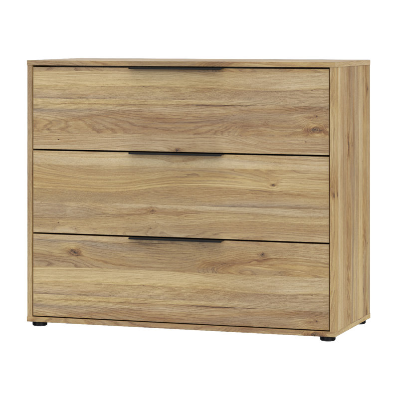 Orkney 3 Drawer Chest, Brown
