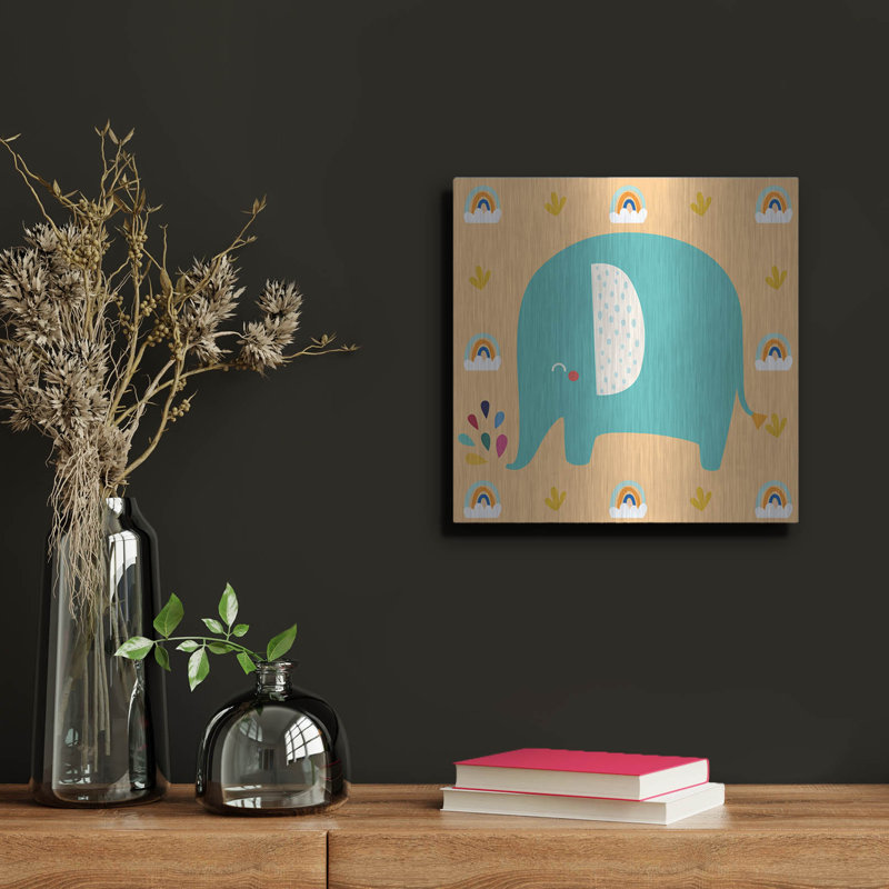 "Mignon éléphant" par Luxe, H 12 po x l 12 po