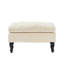 Crème 11,93 lb avec plateau-coussin - Pièce de salon pratique captivante