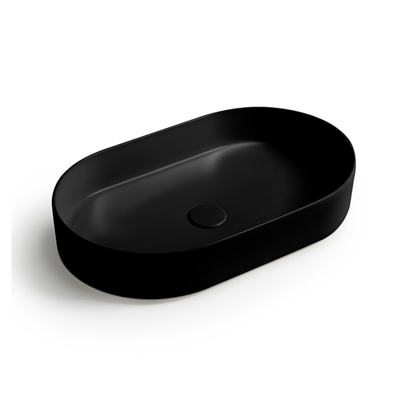 Mood 23.3 in. L Bathroom Sink, Matte Black