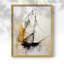 NAUTICAL Series CECLXVII - Impression encadrée de qualité supérieure - Prêt à être accroché - Aucun clou requis-161611229-161611228