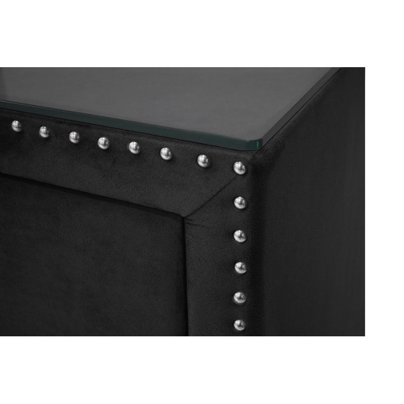 Tables de bout pour chambre à coucher, Noir
