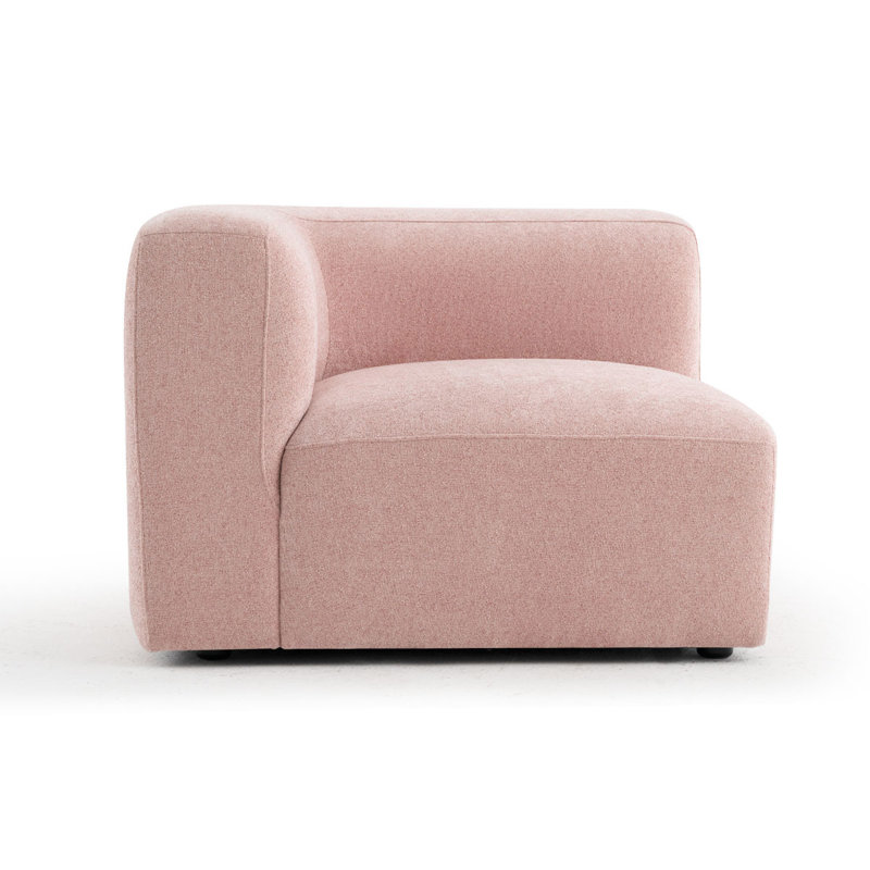 Fauteuil d'angle simple pour canapé modulaire convertible