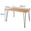 Augusta Rectangular industrial design Dining Table-70093013