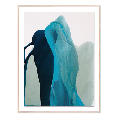 Blue Abyss V Painting by Kim Whiteside