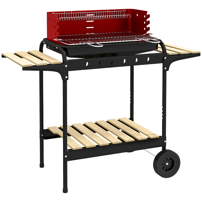 Borough Wharf Adeena 103cm W Portable Charcoal Grill