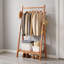 Solid Wood Freestanding 2 - Hook Coat Rack-618338561