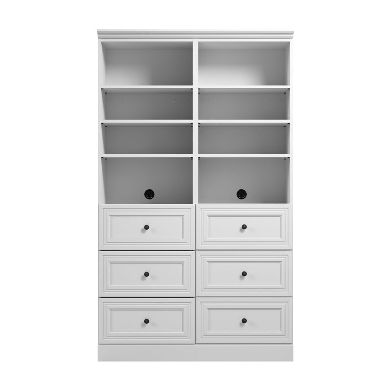 Système d'organisation l 50 po Oneybrook, Blanc