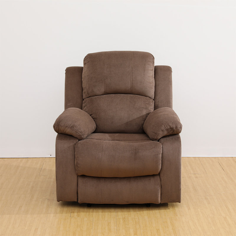 Kaelana 38.5" Wide Standard Recliner, Brown Corduroy