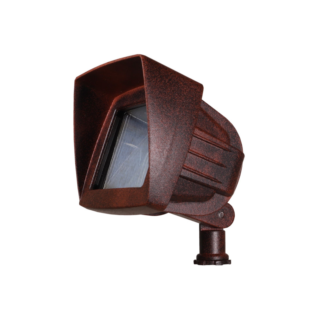 Rust Low Voltage Metal Flood Light Best Pro Lighting