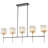 Taevion 5 - Light Crystal Kitchen Island Pendant
