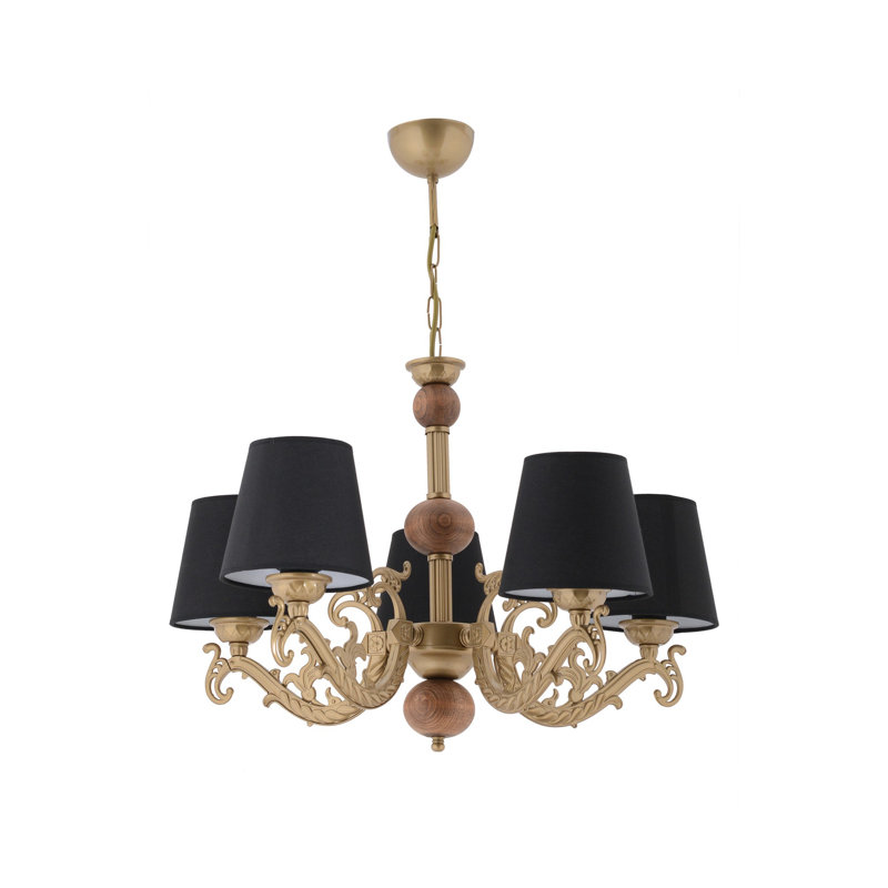 Lustre, Doré / Noir / Brun