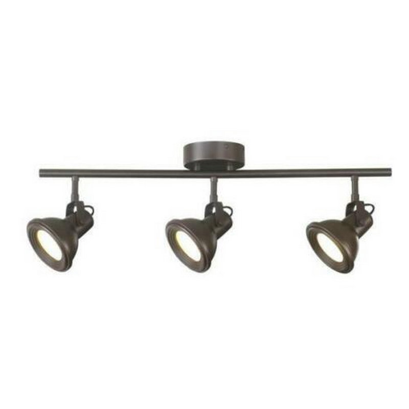Ensemble de rail d'éclairage 3 lumières 26 "