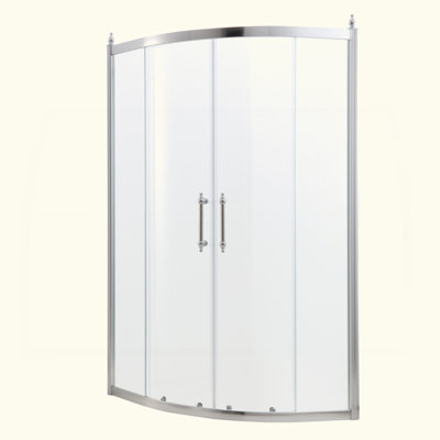 Porte de douche 36 po x 72 po avec cabine de douche encadrée