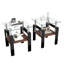 Ensemble de 2 tables de bout-15195241