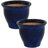 Ailynn Round Imperial Ceramic Outdoor Planter-1857609944-1857609946