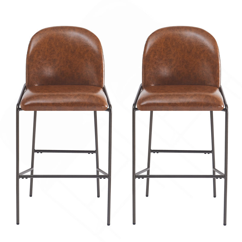 Ensemble de 2 tabourets de bar Galen