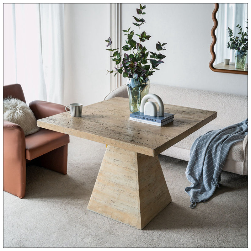 Buncie Dining Table, Cream