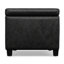 Banc rembourré avec rangement en mousse à haute densité de 48 po Avalon-1857676333